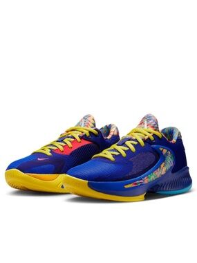 Nike Zoom Freak 4 SE GS 'Kaleidoscope' DV3017-400 - Blue | Grade School Size 7Y